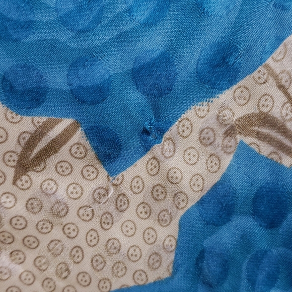 Darn Good Yarn Sari Silk Wrap Skirt Tea XL/Plus - Picture 15 of 16